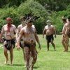 Aboriginal people performing ceremony